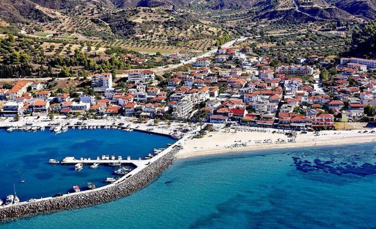 Galini Sea View Apartments Chalkidiki เนอา สกีโอนี ภายนอก รูปภาพ